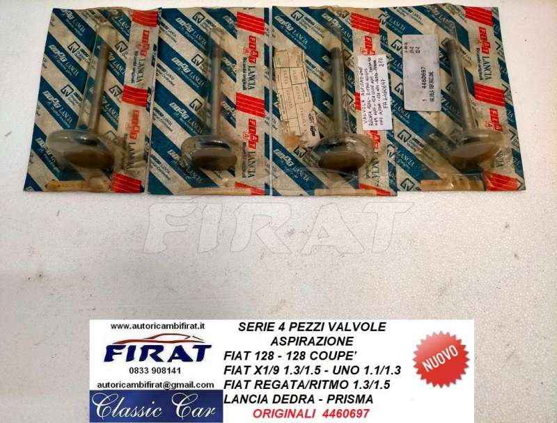 VALVOLE ASPIRAZIONE FIAT 128-X1/9-UNO-RITMO-PRISMA (4460697)